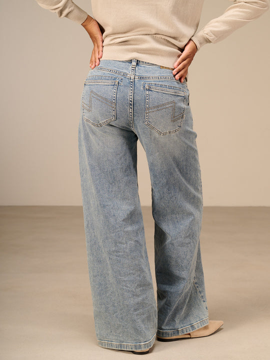 Jeans «Wide High» von NILE