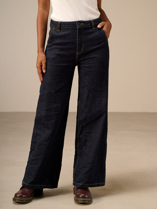 Jeans «Wide High» von NILE