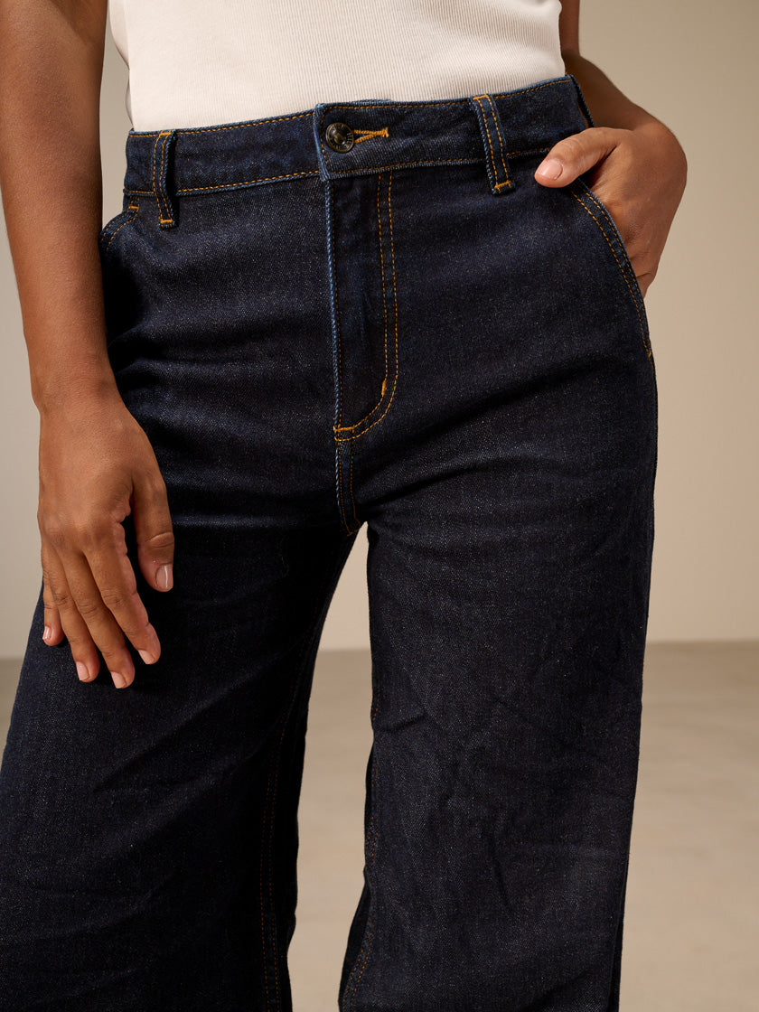 Jeans «Wide High» von NILE