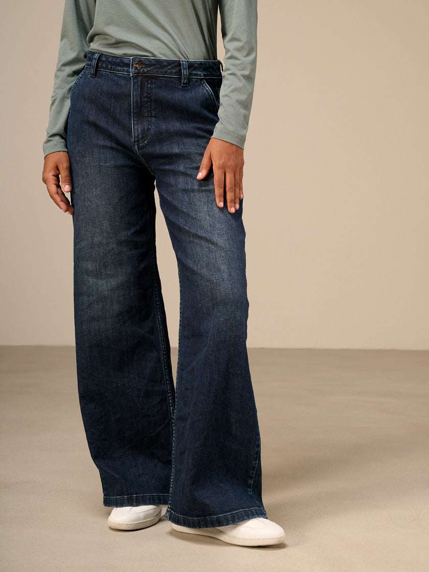 Jeans «Wide High» von NILE