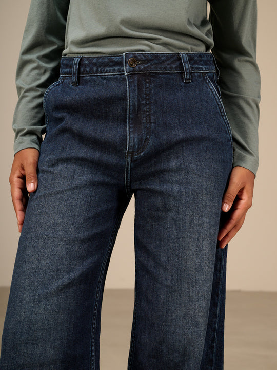 Jeans «Wide High» von NILE