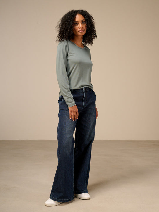 Jeans «Wide High» von NILE