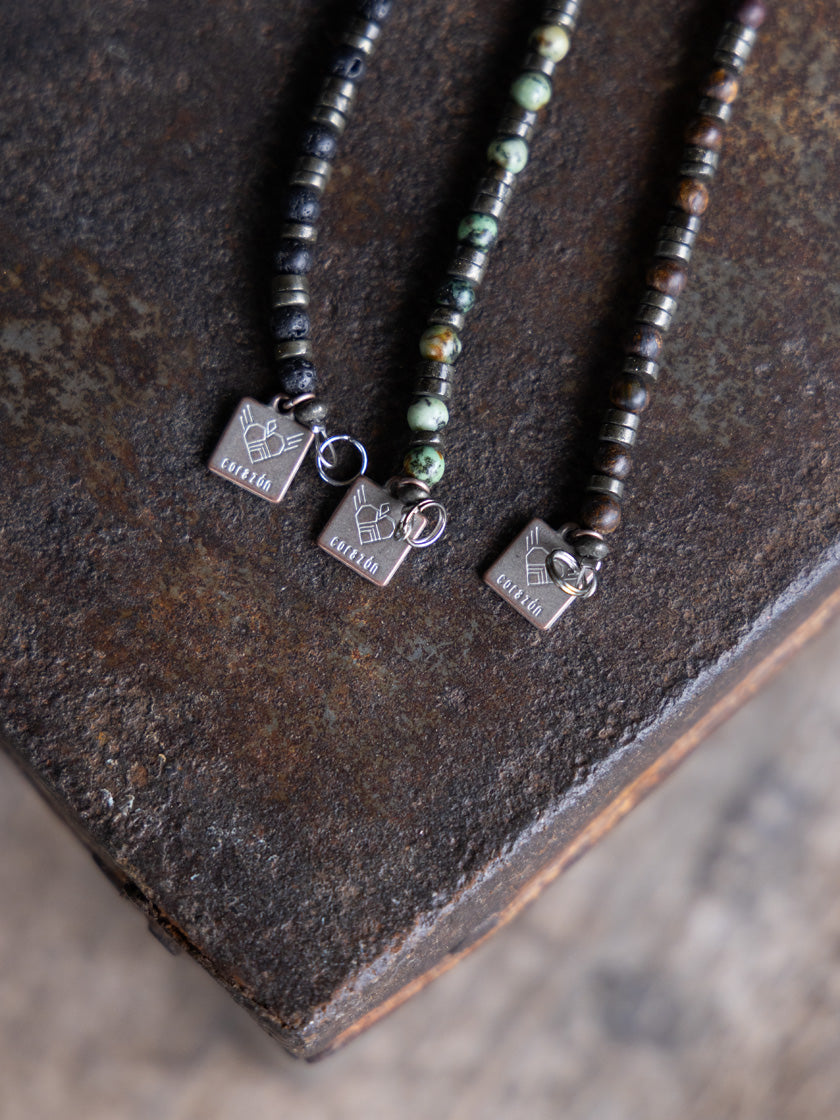 Collier « Levy brun » de CORAZON