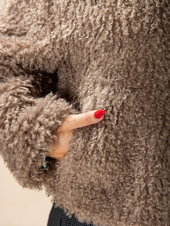 Jacke «Fake Fur» von LEONARDO