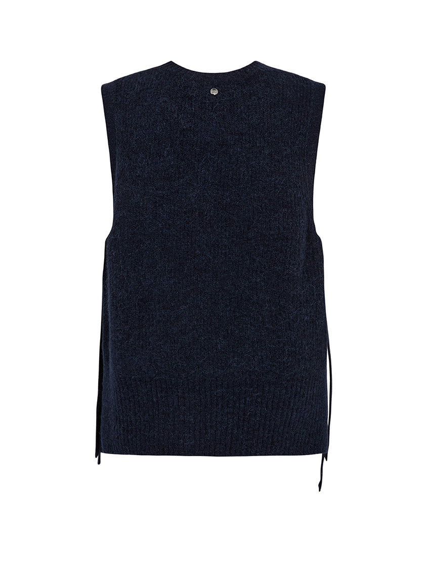 Strickweste «Thora Tie» von MOS MOSH