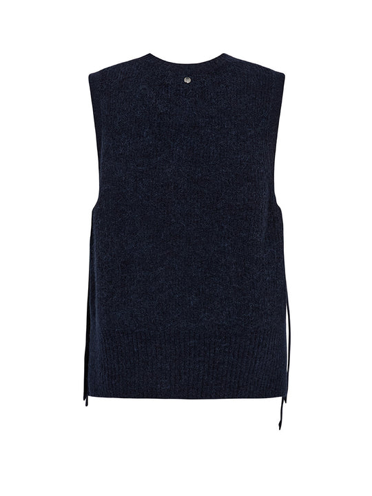 Strickweste «Thora Tie» von MOS MOSH