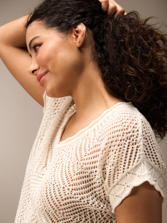 Pull en maille «GOTS» de NILE