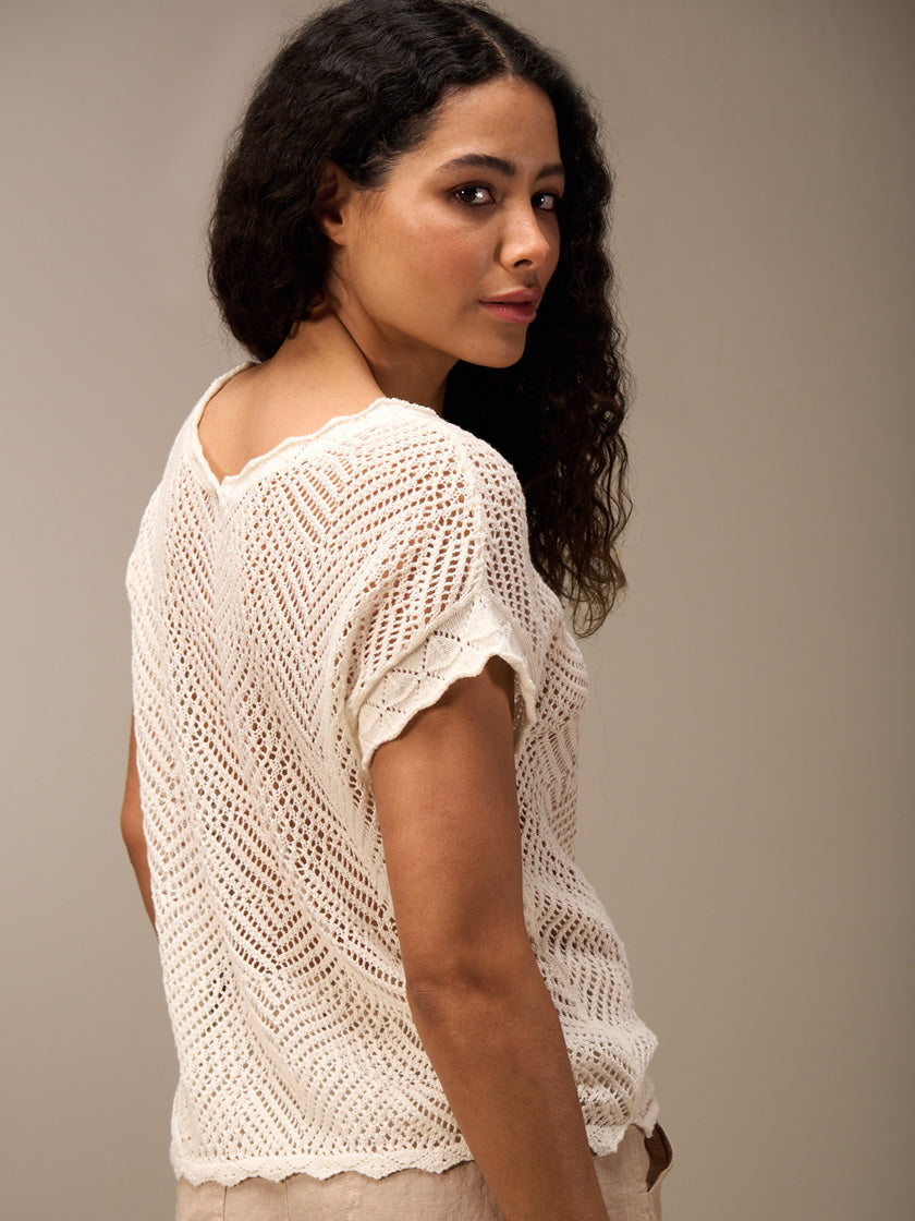 Pull en maille «GOTS» de NILE