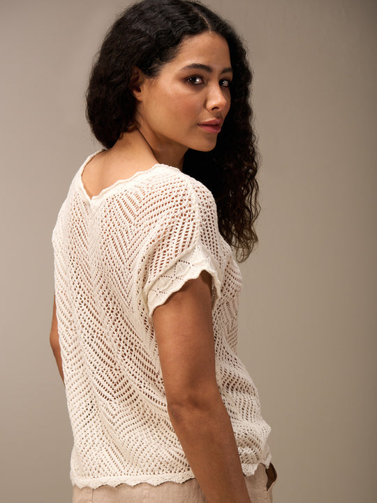 Pull en maille «GOTS» de NILE