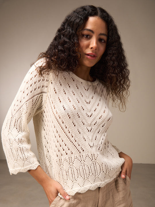 Strickpullover «GOTS» von NILE