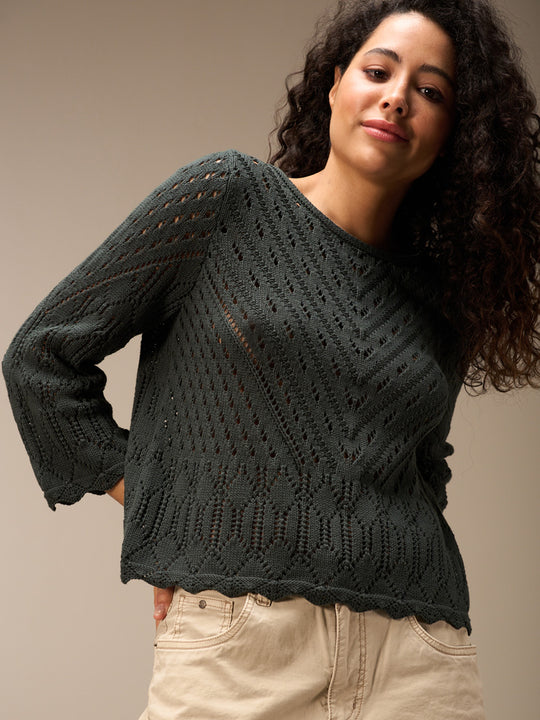 Strickpullover «GOTS» von NILE