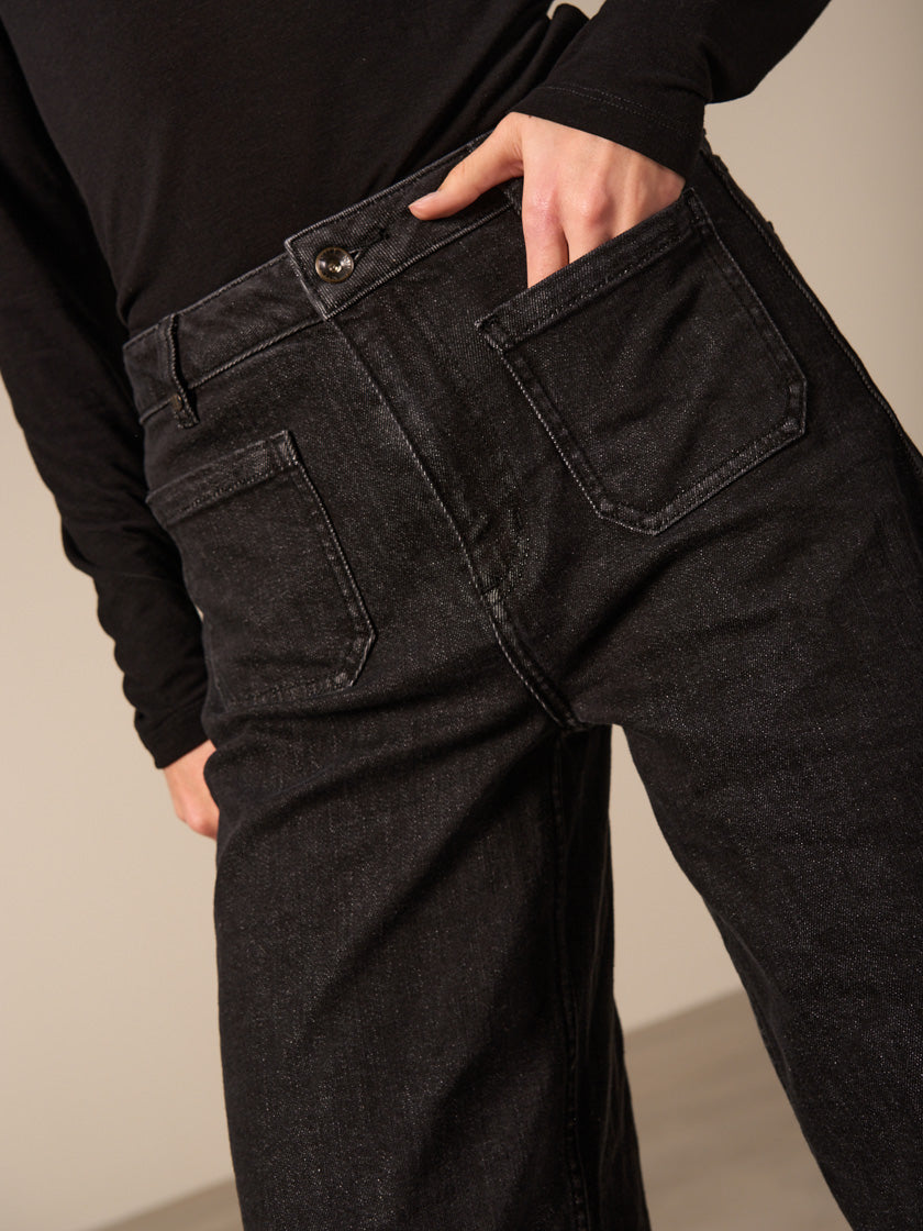 Jeans «Wide High» von NILE