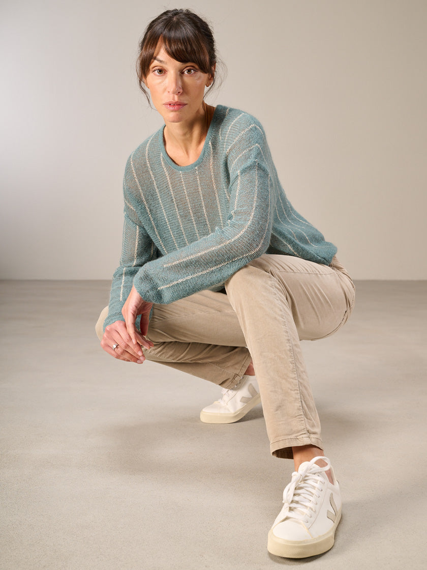"Tapered Long" Pants by NILE