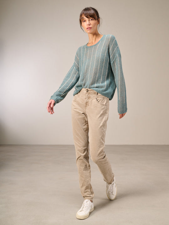 "Tapered Long" Pants by NILE